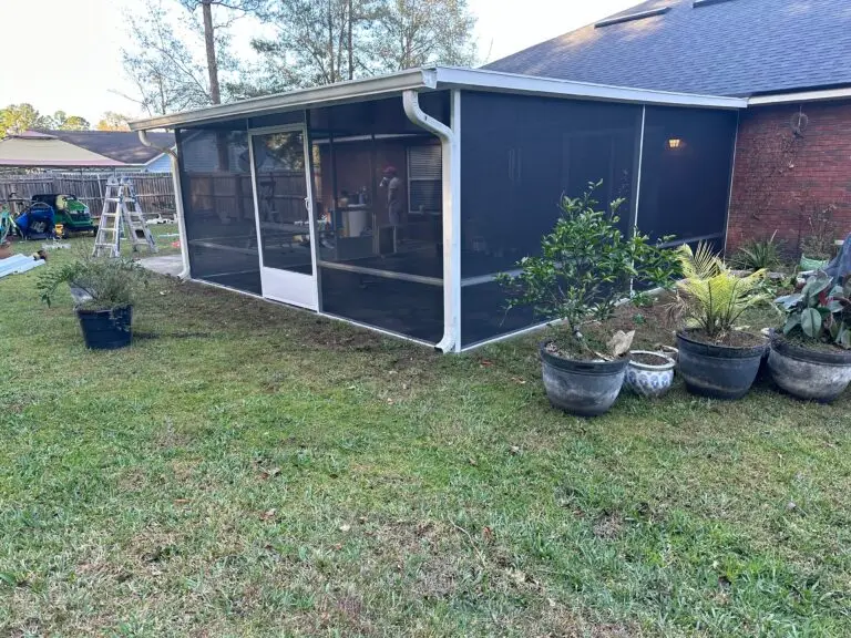 Screen enclosure project