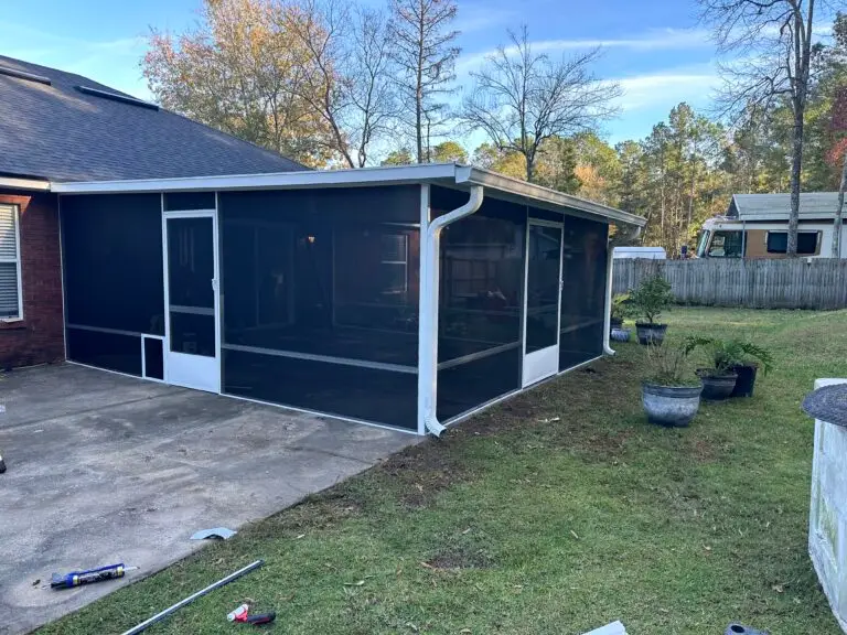 Screen enclosure project