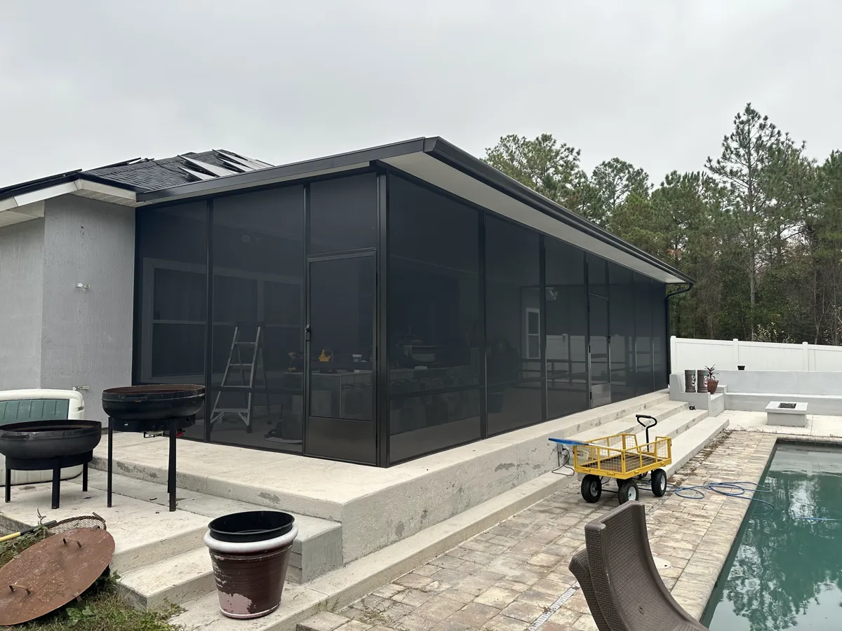 Screen enclosure project