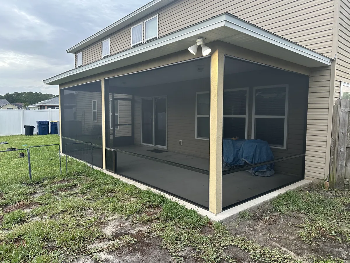 Screen enclosure project